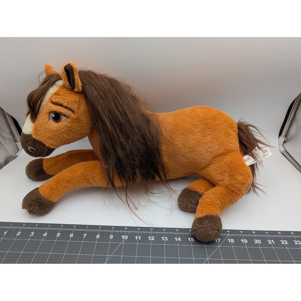 Just Play Spirit Riding Free Plush Pillow Tan Brown Horse Stuffed‎ Animal 2019